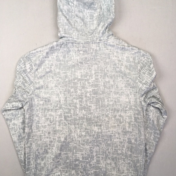 UNDER ARMOUR ColdGear Full Zip Hoodie White FIRM - Picture 4 of 5