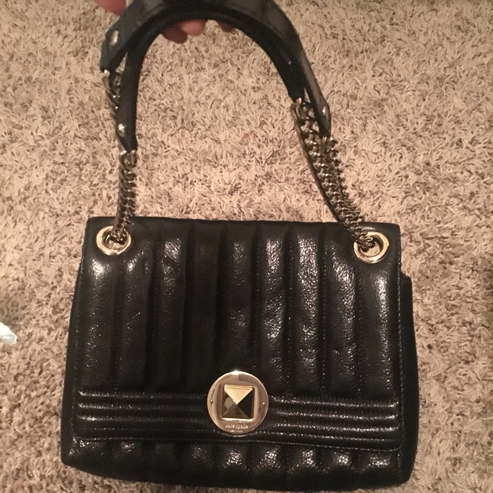 Kate Spade Black Handbag.  Great pockets inside ❤