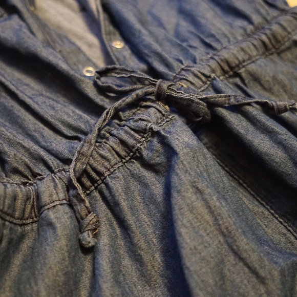 Indigo Rein Jean Romper Size Large - Picture 3 of 8