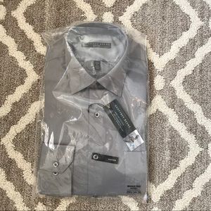 Gray Dress Shirt - Fitted 👔New!👔