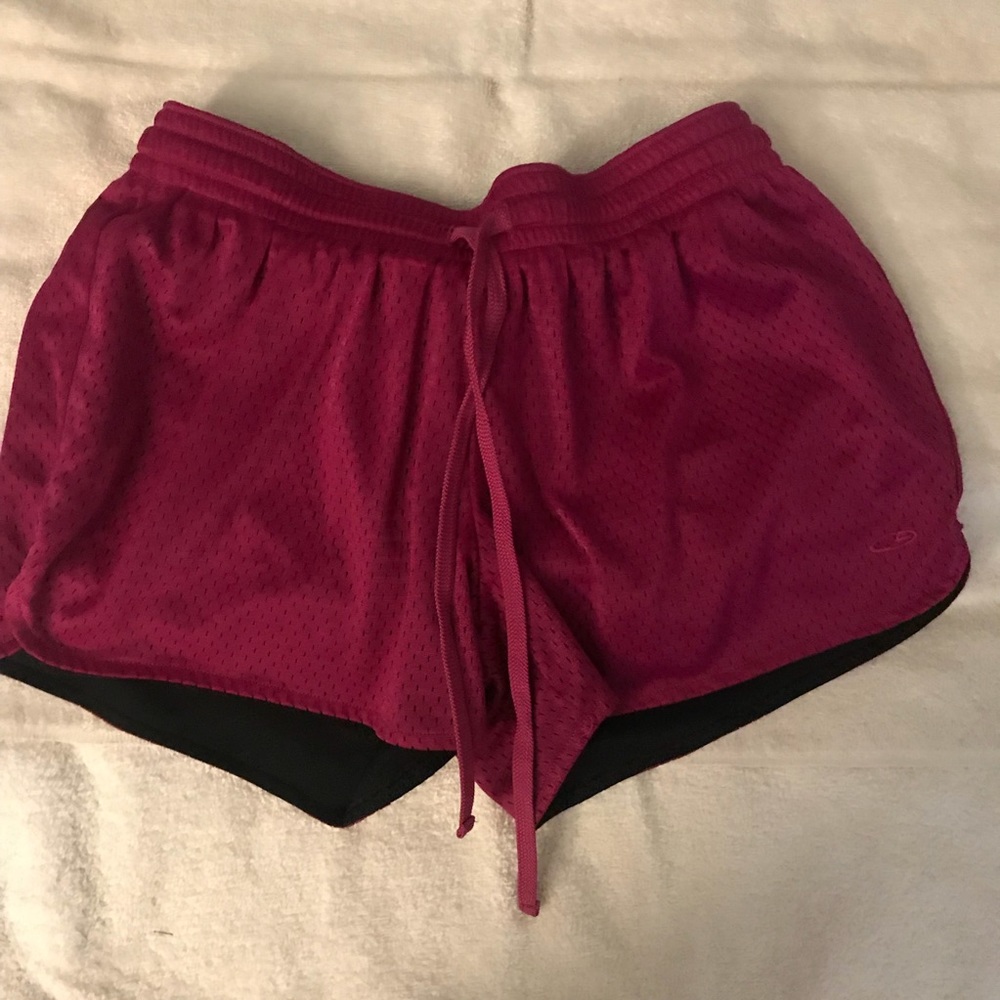 Reversible Champion Jersey workout shorts