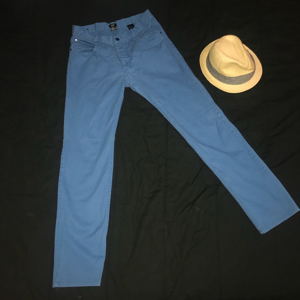 H&M Button up blue men’s chinos Sz. 32