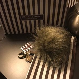 Brand new with tags Henri Bendel keychain!