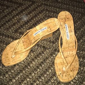 Manolo Blahnik Wedge Sandal