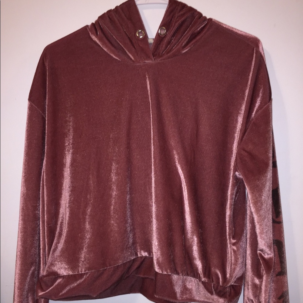 Cropped hoodie