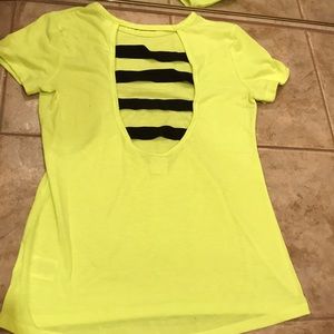 Victoria’s Secret VSX banded back shirt