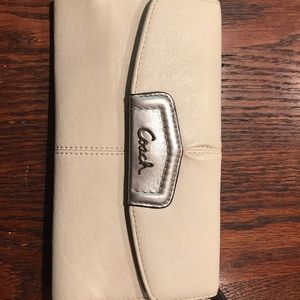 Authentic leather Coach wallet