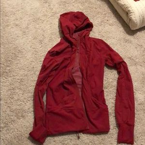 Lululemon jacket in Cranberry Red