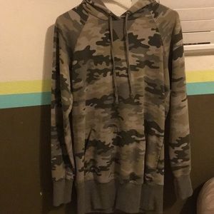 Camo sweater