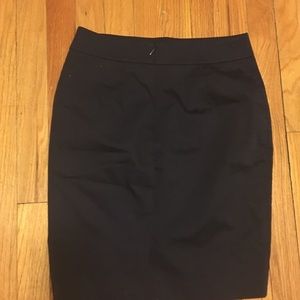 Ann Taylor Pencil Skirt Navy 0P