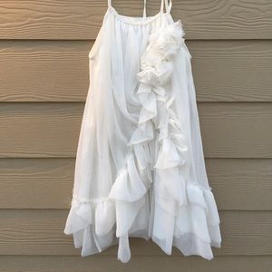 White Boho Dress