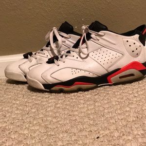 Air Jordan 6 infared white low
