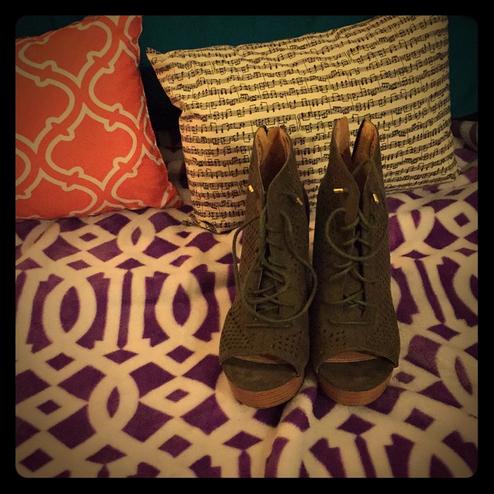 Wedges high heels