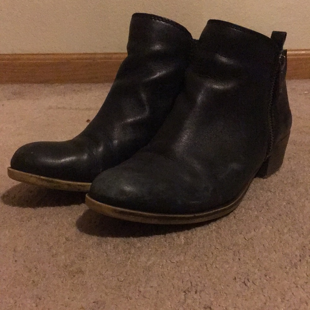 Lucky Brand Black Booties (Open to Offers!)