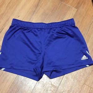 Adidas spandex like gym shorts
