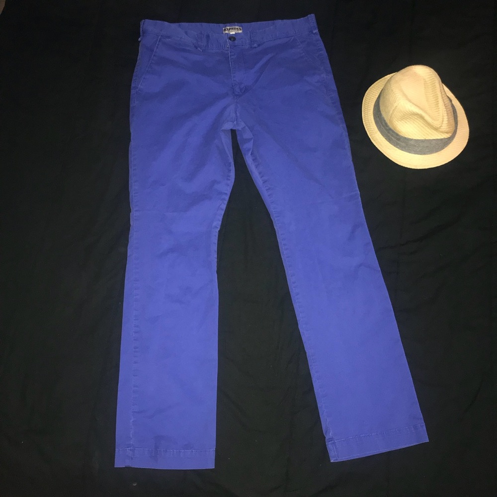 Express purple men’s chinos Sz. 34/32