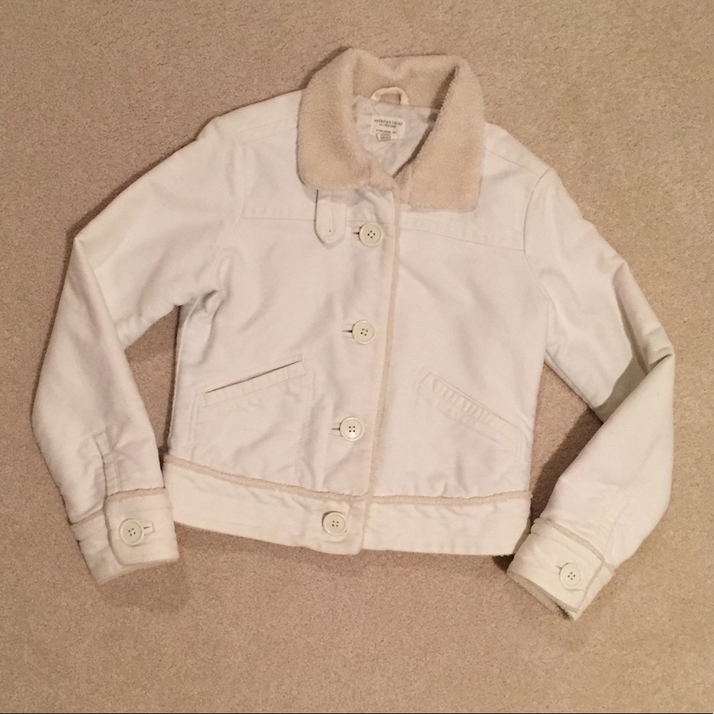 American Eagle quilted moto jacket