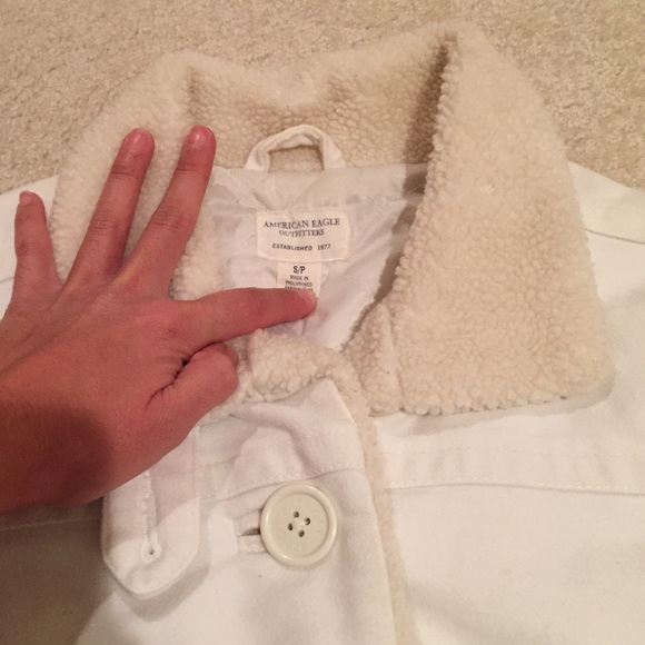 American Eagle quilted moto jacket - Picture 4 of 4