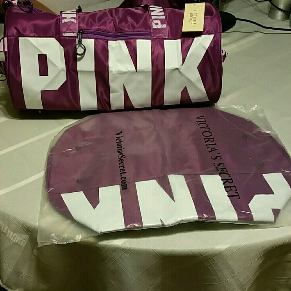 NWT PINK Duffle Bag