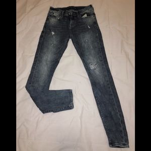 Mid rise express jeans
