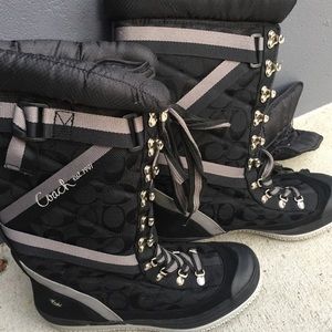 Coach snow boots
