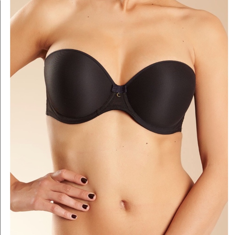 Chantelle Black Strapless Bra