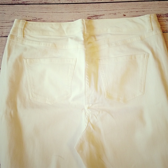 NWT 6th & Lane White Lace Up Skinny Jeans - Picture 8 of 8