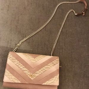Botkier soho quilted chain wallet Crossbody-Blush