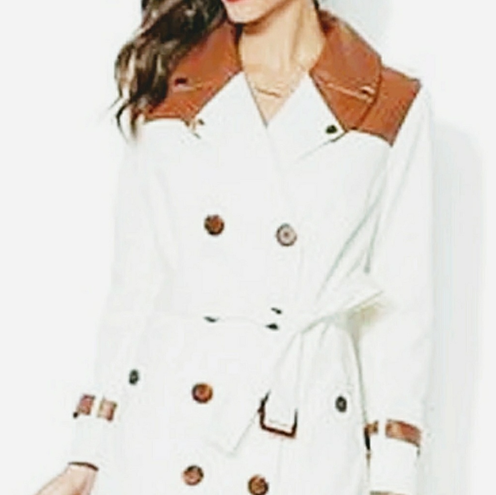 New White Trench Coat