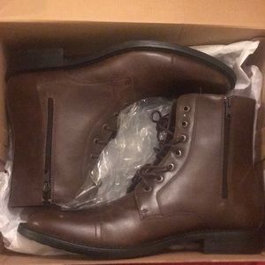 Kenneth Cole Leather Boots