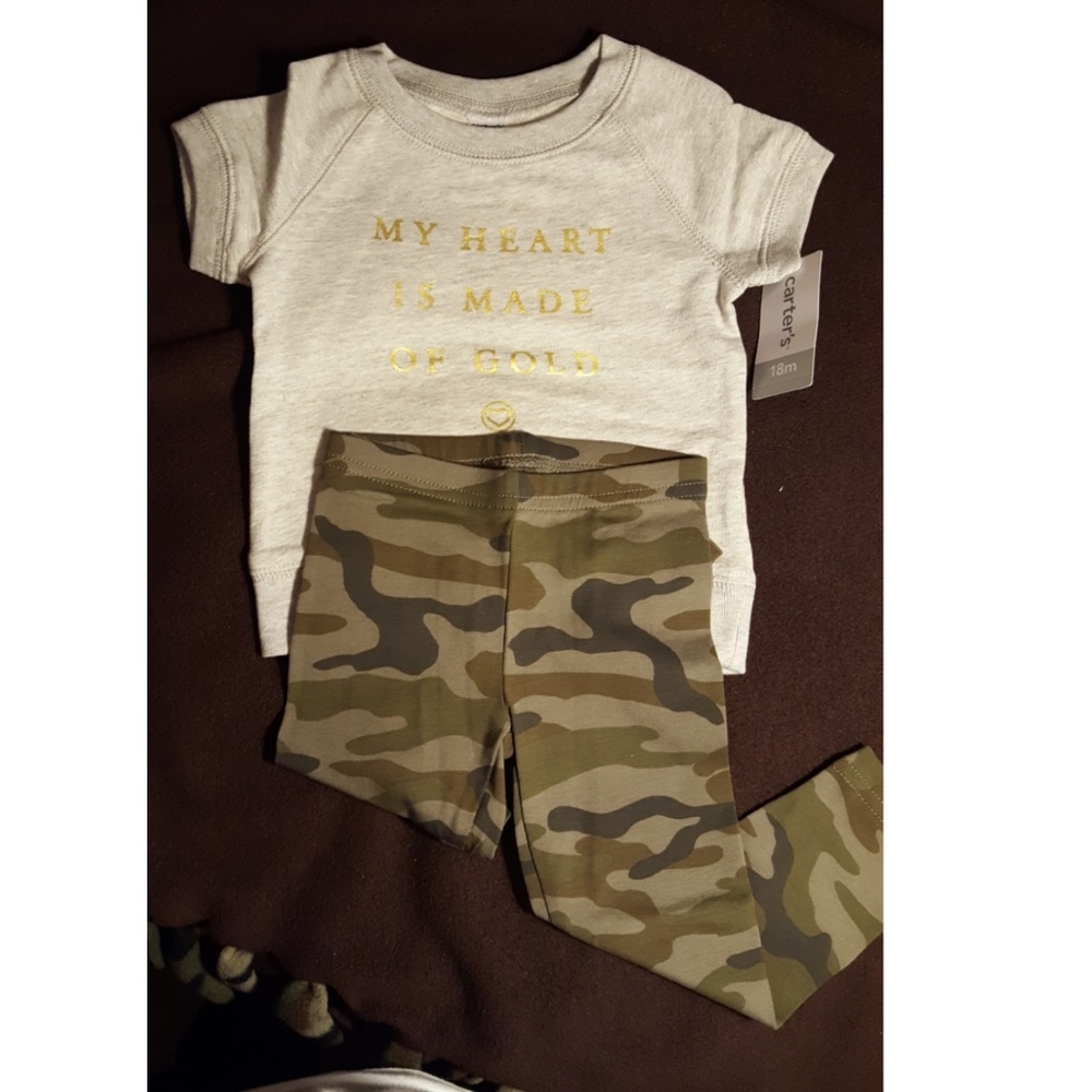 Carter's 18 Month baby girl outfit.