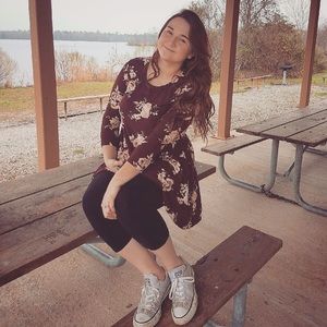 vintage flower dress