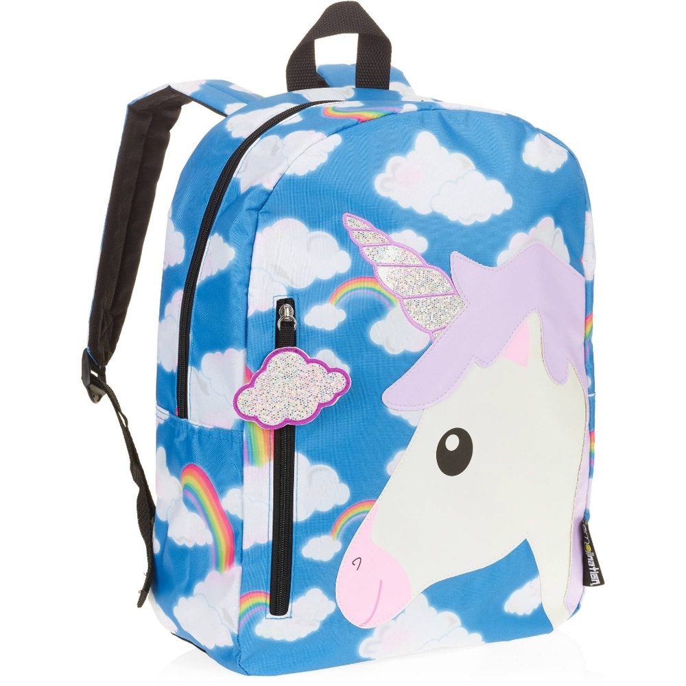 Unicorn in the Clouds School Backpack Book Bag Pin