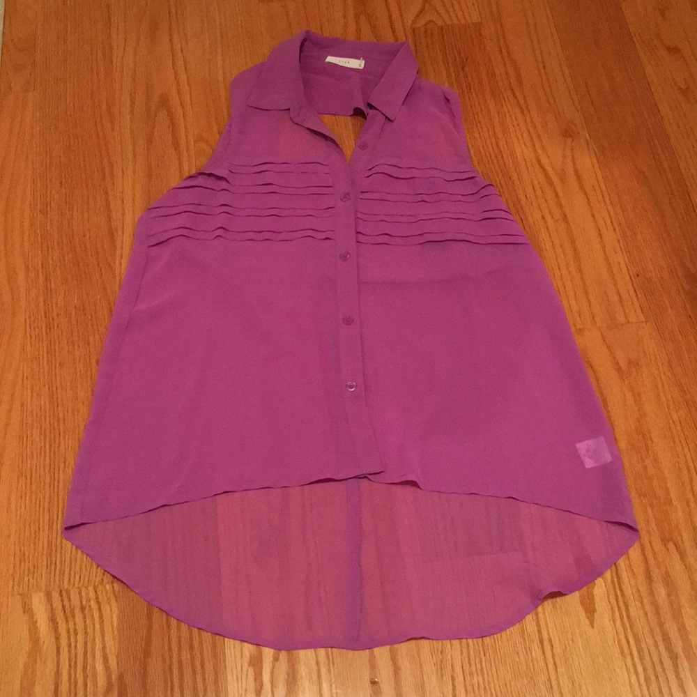 Purple blouse