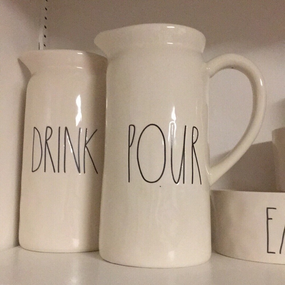 *Reserved forJaime* Pour pitcher.