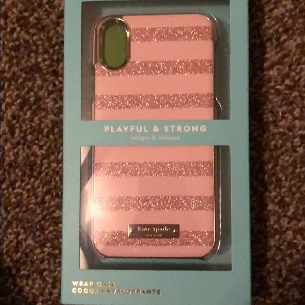 Brand new iPhone x Kate spade case