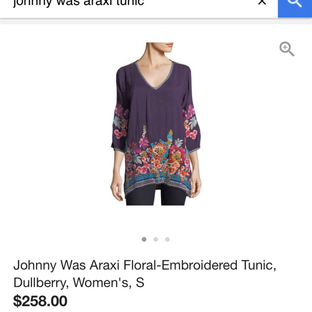 Johnny was tunic
