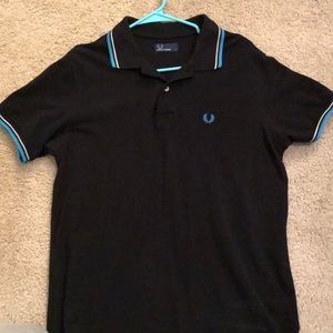 Fred Perry polo shirt black