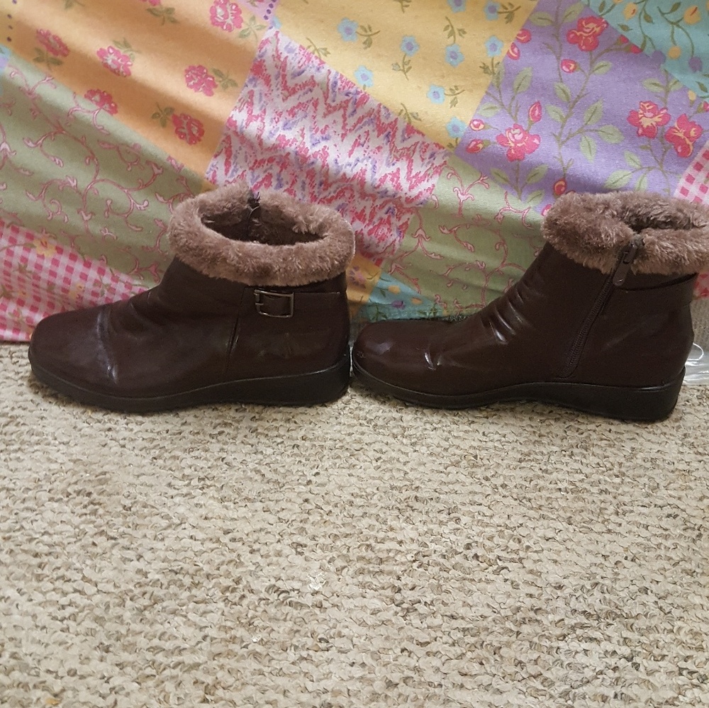 Brown boots