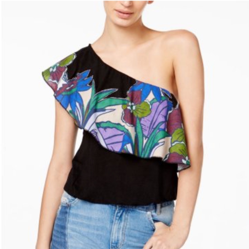 Free People Bubble Floral Top Size Small NWOT