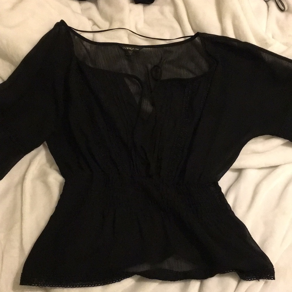 GUESS SHEER TOP