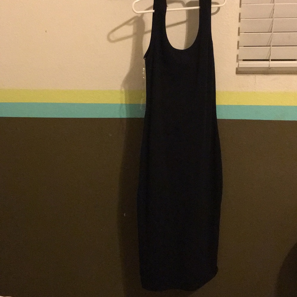 Long black dress