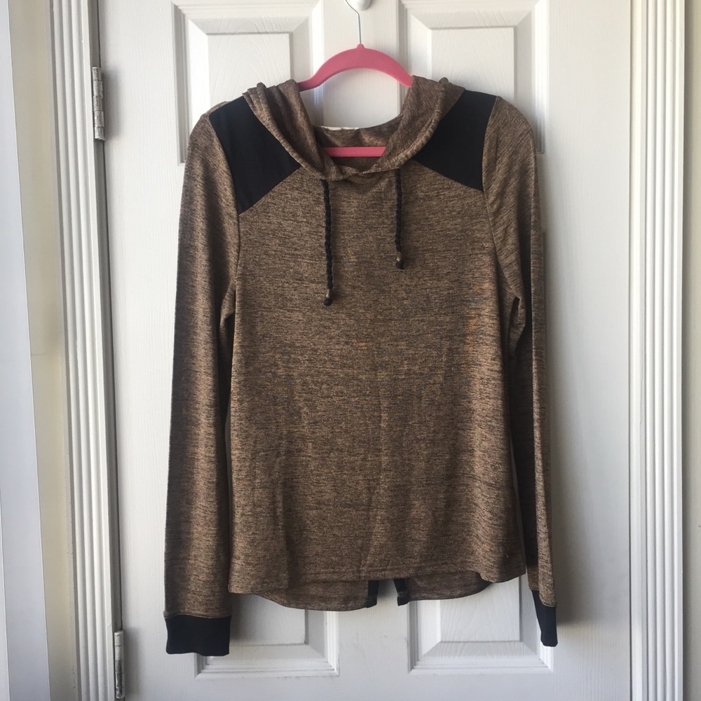 Rusty Metallic Copper Hoodie