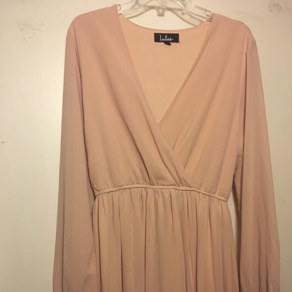 Blush Full Length Dress