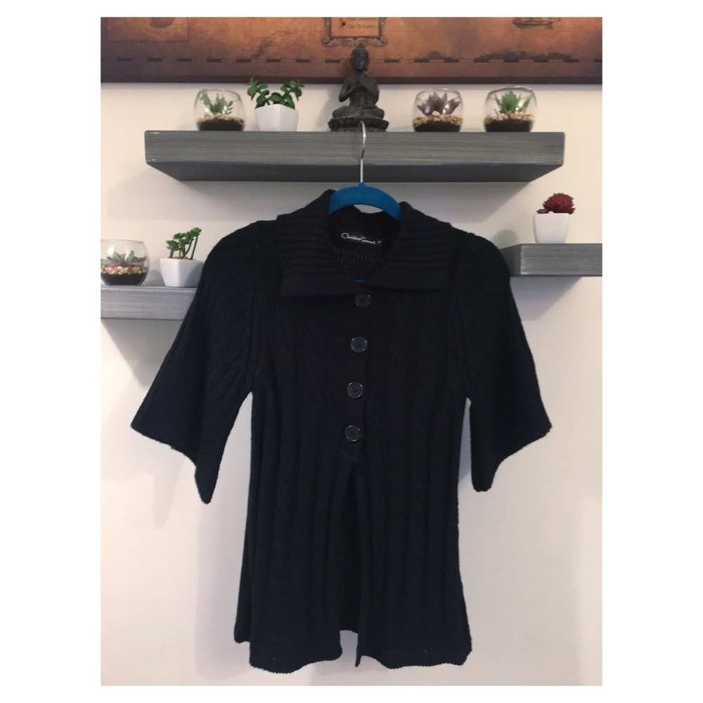 Christine Gerard Elbow Length Sweater