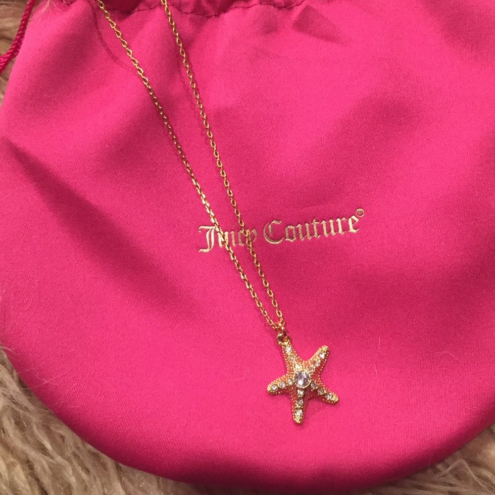 🦋 Juicy Couture Starfish Necklace • NWOT