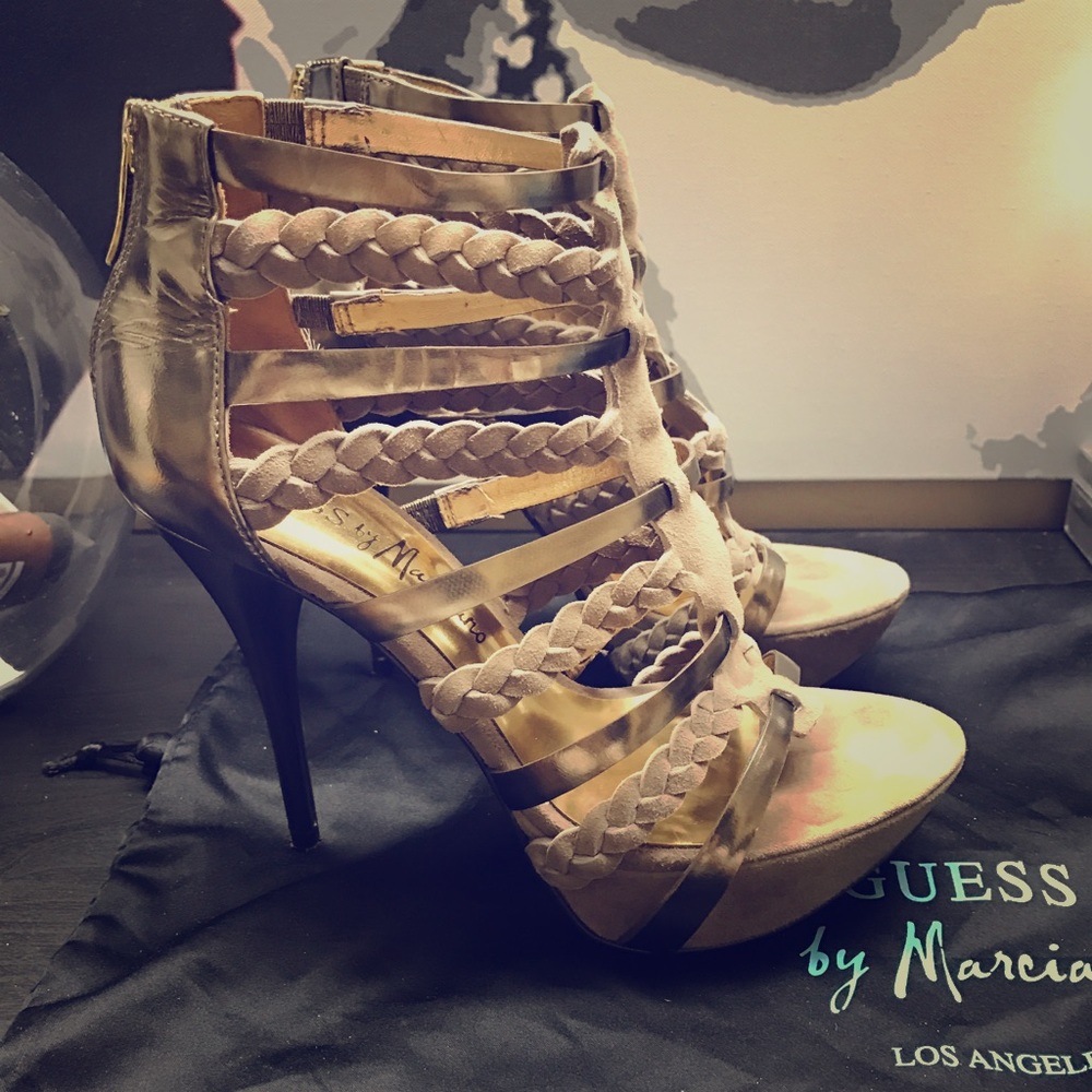 Guess by Marciano gladiator heels size 7