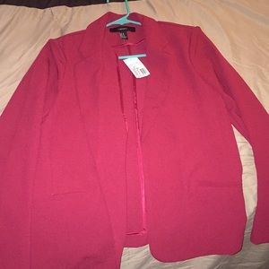 Dark Red Blazer
