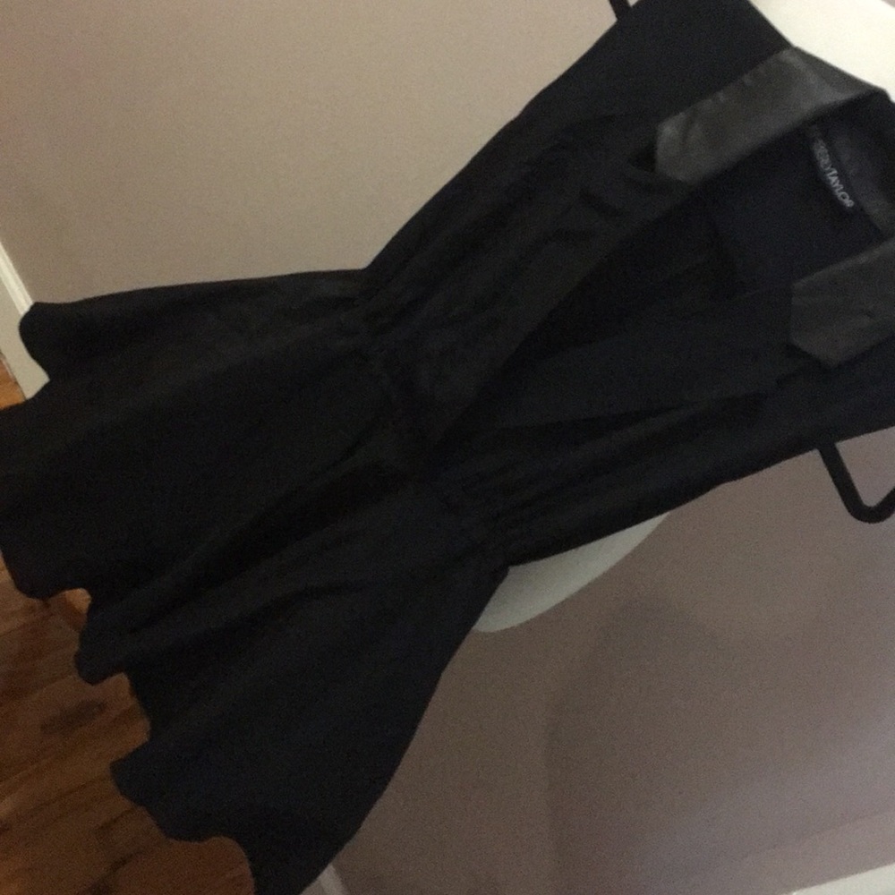 Kimberly Taylor black 100%silk tutu under, leather