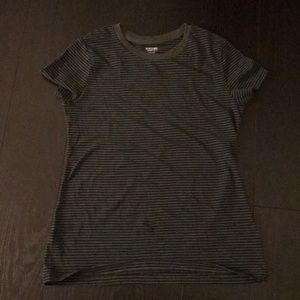 Mossimo striped t shirt green and blue